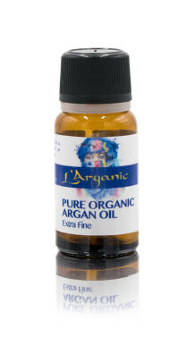 LArganic Pure Organic Argan Oil- 100% eko olejek arganowy 10ml