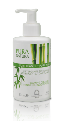 Pura Natura Purifying Płyn do oczyszczania twarzy, dekoltu i pleców- skóra trądzikowa