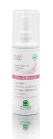 PURA NATURA Silky & Beauty dezodorant w sprayu z proteinami jedwabiu 100ml