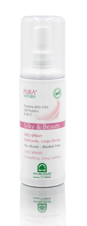 PURA NATURA Silky & Beauty dezodorant w sprayu z proteinami jedwabiu 100ml (1)