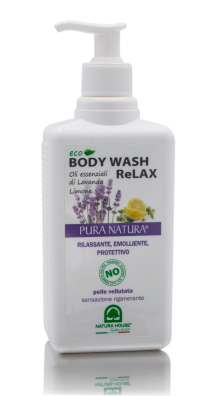 Pura Natura Eko Body Wash Relax Żel do kąpieli z lawendą 
